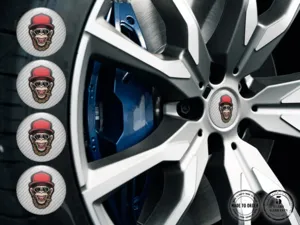 Wheel emblem Luxury Edition Pro Stickers Car 